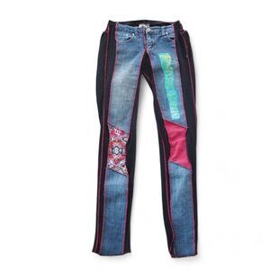 Styles Ever After Unique Handcrafted Patchwork "Rolling Stones" Women's XXS 0-4